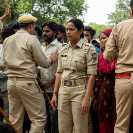 La actriz Shahana Goswami es la protagonista de la película 'Secretos de un crimen'.