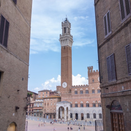 La Torre de Mangia de Siena, Itàlia