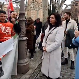 Judith Piquet, alcaldesa de Alcalá de Henares, se mofa de los trabajadores del Ayuntamiento.