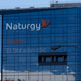 Vista de la sede de Naturgy, en Madrid.