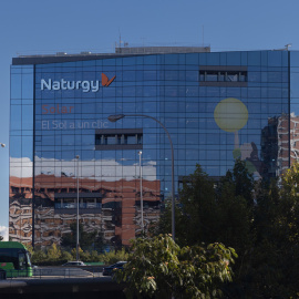 Vista de la sede de Naturgy, en Madrid.