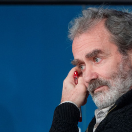 El director del Centro de Coordinación de Alertas y Emergencias Sanitarias del Ministerio de Sanidad (CCAES), Fernando Simón, en el acto celebrado este viernes 14 de marzo en Madrid.