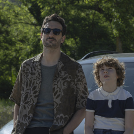 Miki Esparbé i Jordi Catalán a la pel·lícula 'Wolfgang'