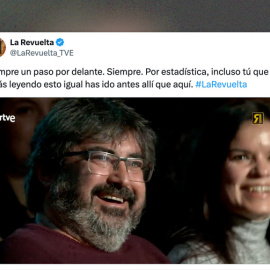 Tuit de 'La Revuelta'