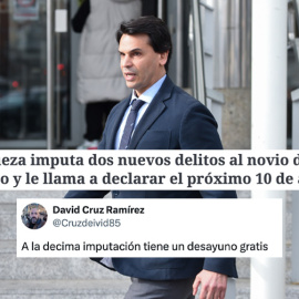 La pareja de la presidenta de la Comunidad de Madrid, Alberto González Amador en una imagen de archivo.