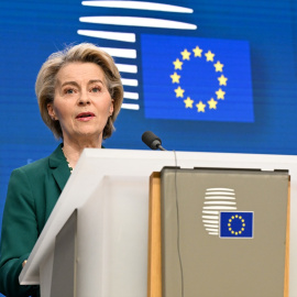 La presidenta de la Comisión Europea, Ursula Von der Leyen.