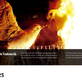 El calendari d'Òmnium dels Països Catalans que la Diputació de València vol censurar