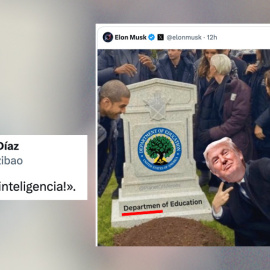 Elon Musk se ríe del cierre del Departamento de Educación de EEUU... con una errata.
