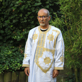 Yahya Buhobeini, presidente de la Media Luna Roja Saharaui.