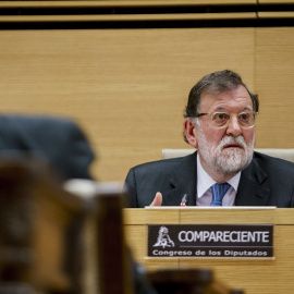 El expresidente del gobierno, Mariano Rajoy, comparece en la comisión de Investigación sobre la denominada "Operación Cataluña", en el Congreso de los Diputados.A. Pérez Meca / Europa Press05/3/2025