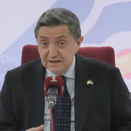 Federico Jiménez Losantos en su programa de radio.