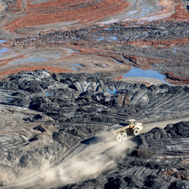 Imagen de archivo de la mina a cielo abierto Cobre las Cruces en Gerena, Sevilla, a 28 de noviembre de 2022.