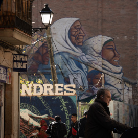 Imagen de archivo de una calle de Barcelona, a 24 de enero de 2024.