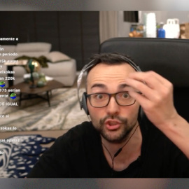 El Xokas en su directo del pasado domingo.