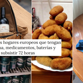 Memes del kit de supervivencia de la UE.