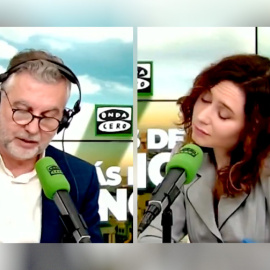 Carlos Alsina entrevista a Isabel Díaz Ayuso en 'Más de Uno'
