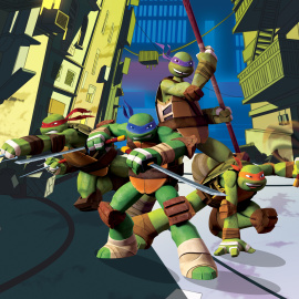 Una imatge promocional de la nova producció de les 'Tortugues ninja' que oferirà 3Cat