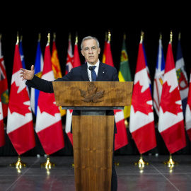 Imagen de archivo del primer ministro de Canadá, Mark Carney.