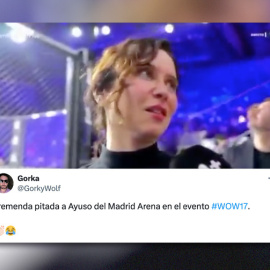 Las redes destacaron la pitada a Ayuso en el evento WOW17.