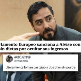 Críticas al castigo a Alvise.