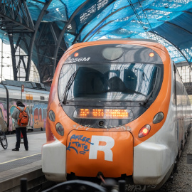Foto de archivo de un tren de Rodalies.