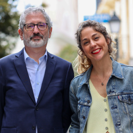 Carlos Martín y Lara Hernández, coordinadores general de Sumar.