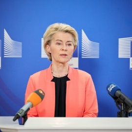 La presidenta de la Comisión Europea, Ursula von der Leyen, asegura que la UE "está preparada para responder" a los aranceles de Donald Trump