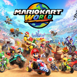Imagen promocional de 'Mario Kart World', el nuevo juego para Nintendo Switch 2.