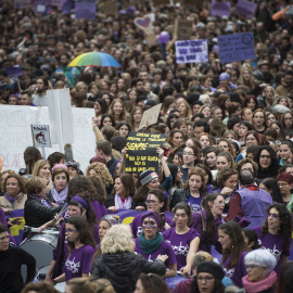 Manifestación del 8M de 2018 enGranada.