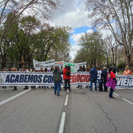 Manifestación estatal organizada por diversas organizaciones y entidades relacionadas con el derecho a la vivienda.