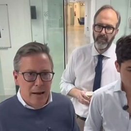 De izquierda a derecha: Alfonso Serrano, Ismael Sirio López Martín y Vito Quiles.