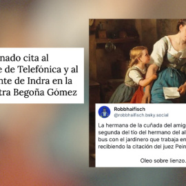 Memes con las últimas citaciones en la investigación a Begoña Gómez.