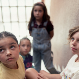 Una secuencia de la película 'La niña de la cabra'.