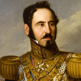 Retrato del general Espartero por el pintor Antonio María Esquivel, a mediados del siglo XIX.