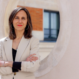 La secretaria general de Podemos, Ione Belarra, en el Congreso.