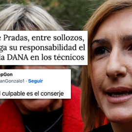 La exconsellera Salomé Pradas, a su llegada a  la Ciudad de la Justicia de Valencia.