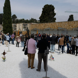 La fossa comuna de Tarragona ha acollit aquest diumenge l'homenatge envers les víctimes de la repressió franquista.