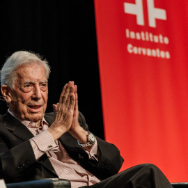 El escritor Mario Vargas Llosa en una imagen de archivo de 2023.