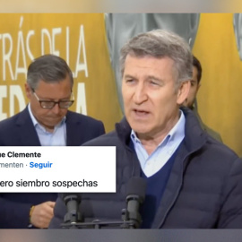 Feijóo habla sobre los insultos a Pilar Alegría.