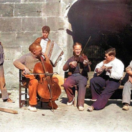 George y Nan Green tocando juntos en Madrid