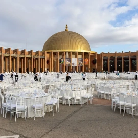 Imagen de uno de los 'catering' de Ágape 360º, en el Palacio de los Congresos de Sevilla.