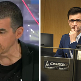 Fotomontaje de Manu Marlasca y de José Pablo López. Los dos han mantenido una polémica en las redes sociales.