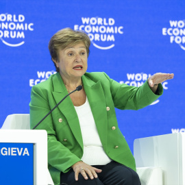 (Imagen de archivo de la directora gerente del FMI, Kristalina Georgieva.