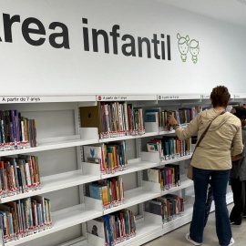 L'àrea d'infantil de la Biblioteca Pública de Sort, en una imatge d'arxiu.