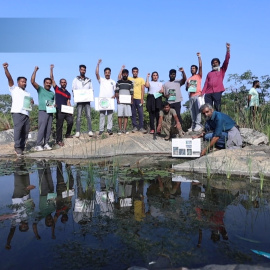 Activistas indios buscan crear conciencia en el Día Mundial de la Madre Tierra