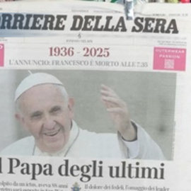 La prensa en Roma reacciona a la muerte del papa Francisco