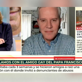 El infame rótulo en el programa de Ana Rosa para una víctima de abusos en la Iglesia.