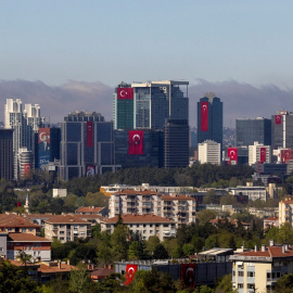 Vista aérea de la ciudad de Estambul