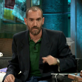 El humorista Jorge Ponce durante su intervención en La Revuelta.