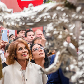 La exalcadesa de Madrid, Ana Botella, hace una semana en Sevilla.